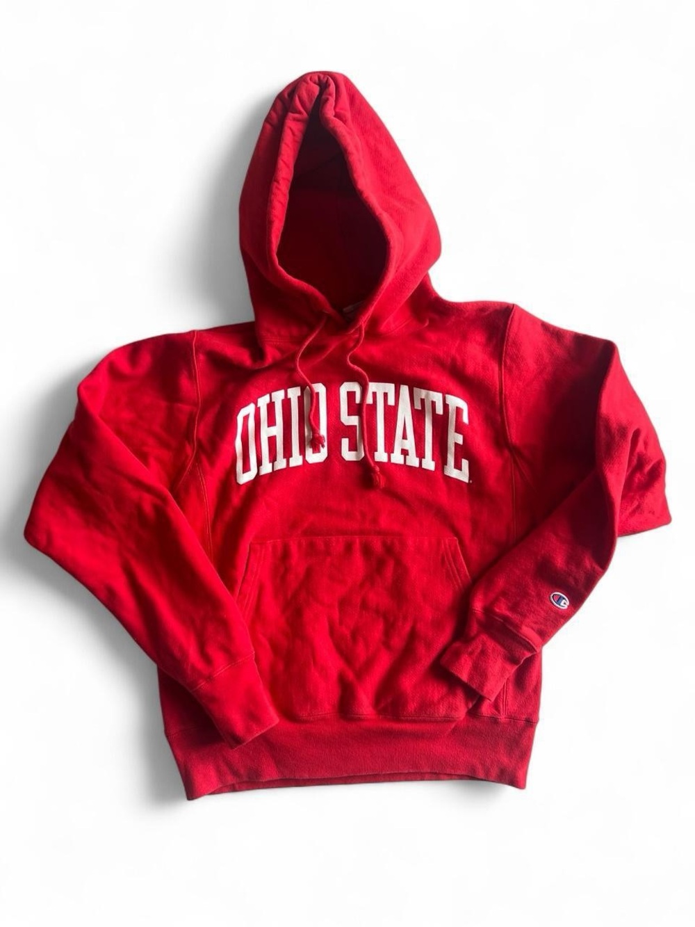 Champion Ohio State Buckeyes Heavyweight Hoodie Size Small